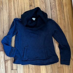 J Crew | Size S, Funnel Neck Long Sleeve Sweatshirt
